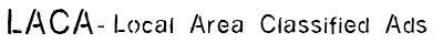 LACA - Local Area Classified Ads